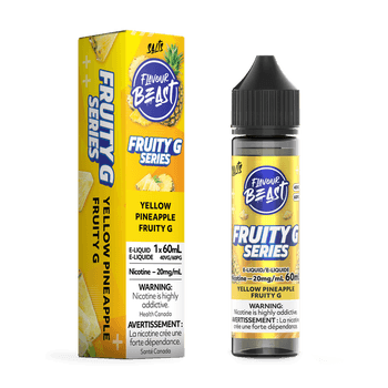 Flavour Beast Fruity G Series - Yellow Pineapple Fruity G 60ml Salt