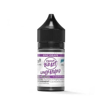 Flavour Beast Unleashed - Epic Grape Iced 30ml Salt