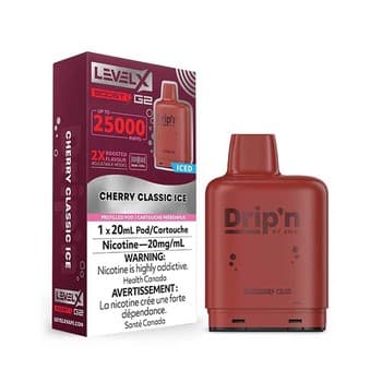 Level X Drip'n G2 Boost 25K Pod - Cherry Classic Iced