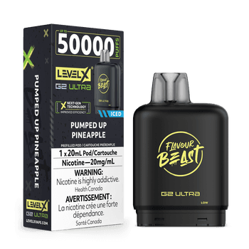 Level X Flavour Beast G2 Ultra 50K Pod - Pumped Up Pineapple Iced