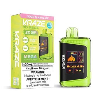 Kraze HD Mega - Sour Slam G Ice