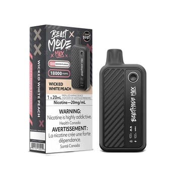 Flavour Beast Mode Max 18k - Wicked White Peach