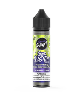 Flavour Beast Sour Gushin' Series - S. Blueberry Grape 60ml Salt