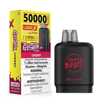 Level X Flavour Beast Gushin' G2 Ultra 50K Pod - Cherry
