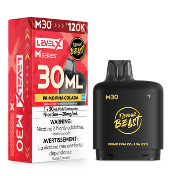 Level X Flavour Beast M30 120K Pod - Primo Pina Colada Iced