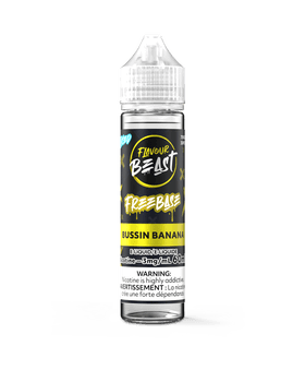 Flavour Beast E-Liquid Freebase - Bussin Banana Iced 60ml