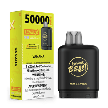 Level X Flavour Beast G2 Ultra 50K Pod - Vanana