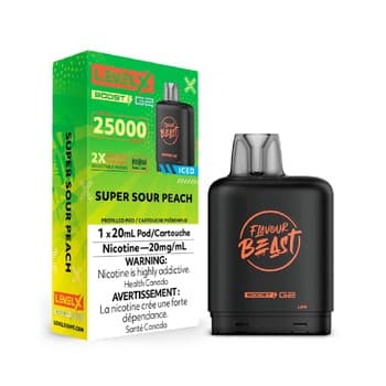Level X Flavour Beast G2 Boost 25K Pod - Super S. Peach Iced