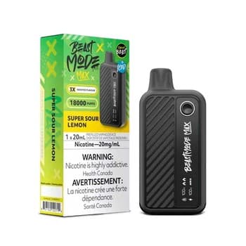 Flavour Beast Mode Max 18k - Super Sour Lemon Iced