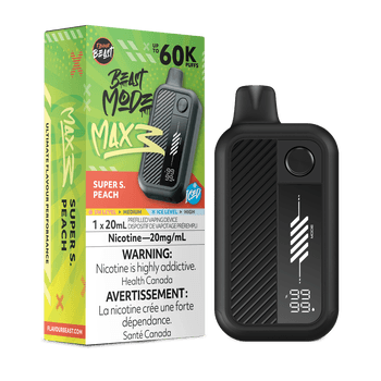Flavour Beast Mode Max 3 60K - Super S. Peach Iced