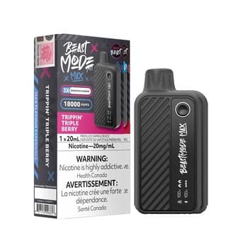 Flavour Beast Mode Max 18k - Trippin' Triple Berry