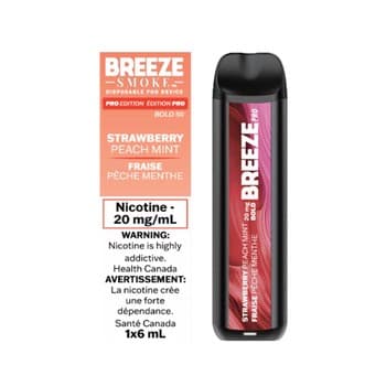 BREEZE Smoke Pro - Strawberry Peach Mint