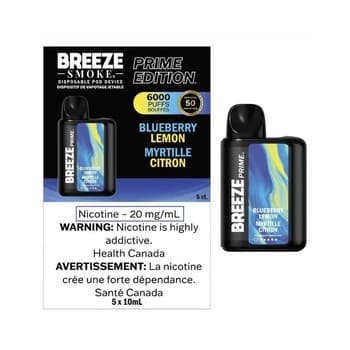 Breeze Prime 6000 - Blueberry Lemon