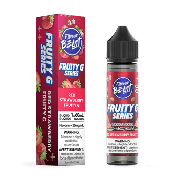 Flavour Beast Fruity G Series - Red Strawberry Fruity G 60ml Salt