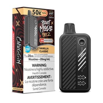 Flavour Beast Mode Max 2 50k - Chuggin' Vanilla Classic Iced