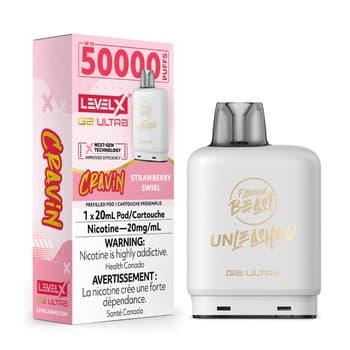 Level X Flavour Beast Cravin' G2 Ultra 50K Pod - Strawberry Swirl