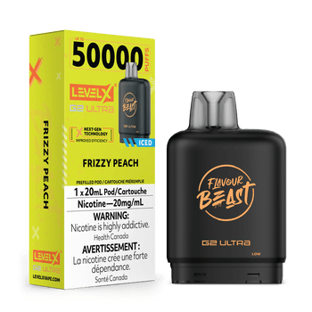 Level X Flavour Beast G2 Ultra 50K Pod - Frizzy Peach Iced