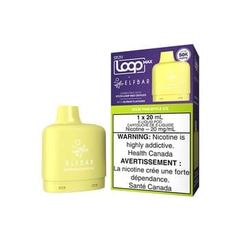STLTH LOOP MAX x ELF BAR 50K Pod - Sour Pineapple Ice