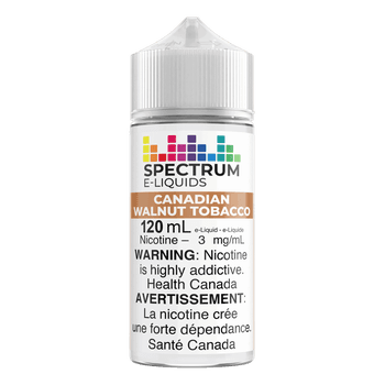 Spectrum E-Liquids - Canadian Walnut Tobacco 120ml
