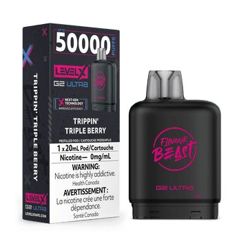 Level X Flavour Beast G2 Ultra 50K Pod - Trippin' Triple Berry (0mg)