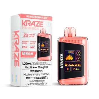Kraze HD Mega - Strawberry Ice