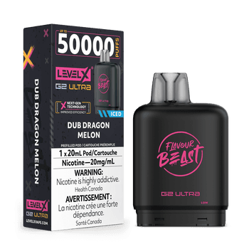 Level X Flavour Beast G2 Ultra 50K Pod - Dub Dragon Melon Iced
