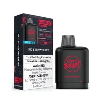 Level X Flavour Beast G2 Boost 25k Pod - Sic Strawberry Iced