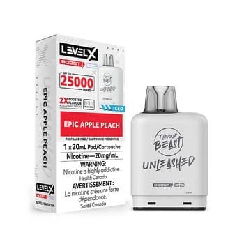 Level X Flavour Beast Unleashed G2 Boost 25K Pod - Epic Apple Peach Iced