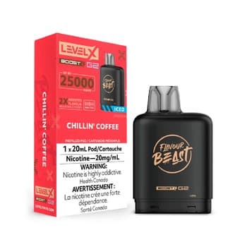 Level X Flavour Beast G2 Boost 25k Pod - Chillin' Coffee Iced