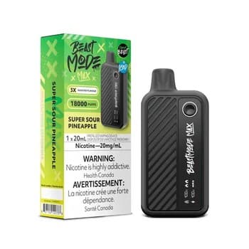 Flavour Beast Mode Max 18K - Super Sour Pineapple Iced