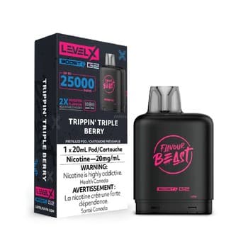 Level X Flavour Beast G2 Boost 25K Pod - Trippin' Triple Berry