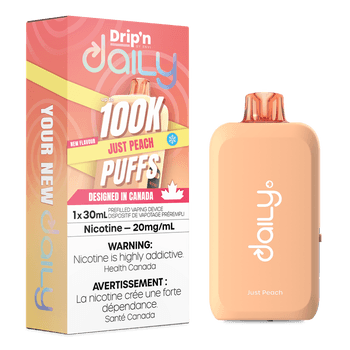 Drip'n by Envi Daily 100K - Just Peach Ice