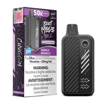 Flavour Beast Mode Max 2 50k - Chuggin' Purple Sparkle Iced