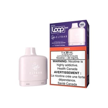 STLTH LOOP MAX x ELF BAR 50K Pod - Peach