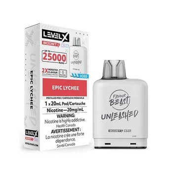 Level X Flavour Beast Unleashed G2 Boost 25K Pod - Epic Lychee Iced