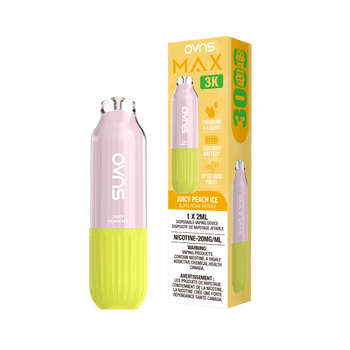 OVNS Max 3K - Juicy Peach Ice