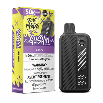 Flavour Beast Mode Max 2 50k - Gushin' Grape