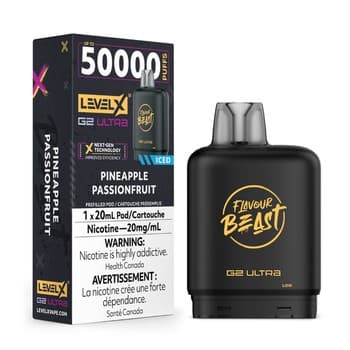 Level X Flavour Beast G2 Ultra 50K Pod - Pineapple Passionfruit Iced