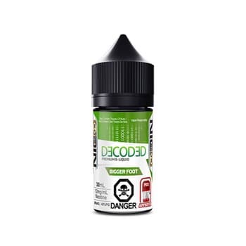 Decoded - Big FT (Bigger Foot) 30ml Salt