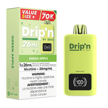 Drip'n by Envi 70K - Green Apple