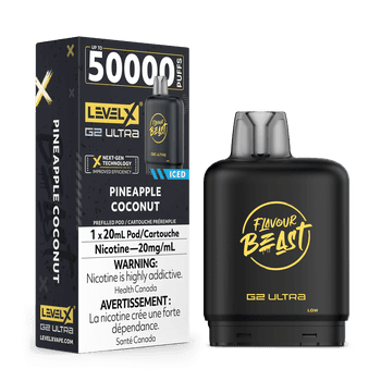 Level X Flavour Beast G2 Ultra 50K Pod - Pineapple Coconut Iced