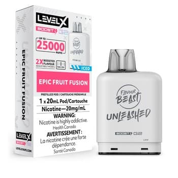 Level X Flavour Beast Unleashed G2 Boost 25K Pod 20ml - Epic Fruit Fusion