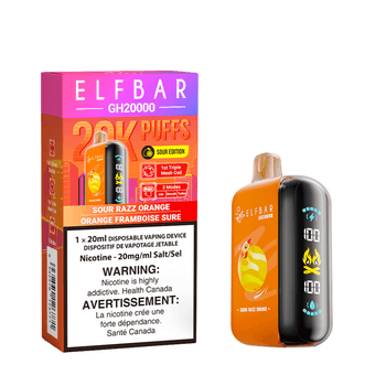 Elf Bar GH20K - S. Razz Orange