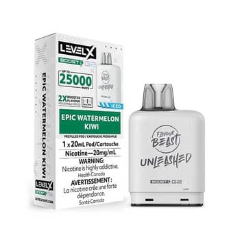 Level X Flavour Beast Unleashed G2 Boost Pod 20ml - Epic Watermelon Kiwi Iced