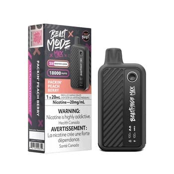 Flavour Beast Mode Max 18k - Packin' Peach Berry
