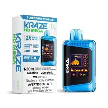 Kraze HD Mega - Blueberry Kiwi Ice