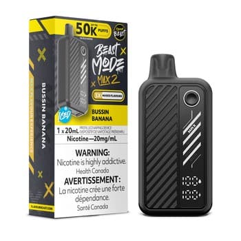 Flavour Beast Mode Max 2 50k - Bussin' Banana Iced