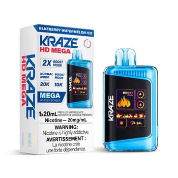 Kraze HD Mega - Blueberry Watermelon Ice