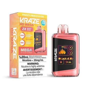 Kraze HD Mega - Frizzy Peach G Ice
