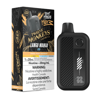 Flavour Beast Twelve Monkeys Beast Mode Max 3 60K - Lango Mango Iced